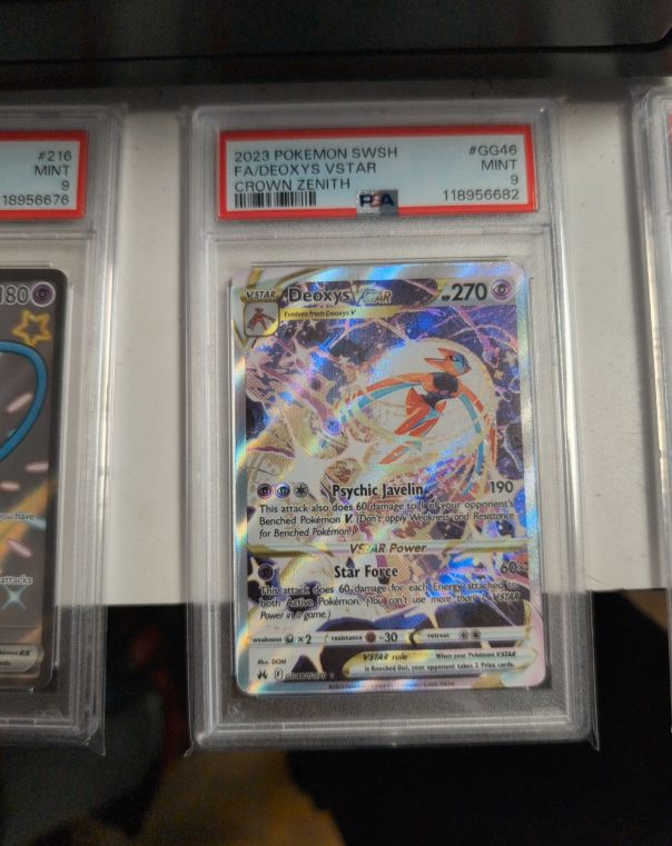 2023 Pokémon SWSH #GG46 Deoxys VSTAR Crown Zenith — front