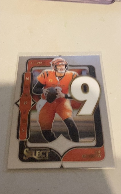 2024 Panini Select - Select Numbers #15 Joe Burrow — front