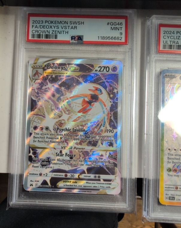 2023 Pokemon SWSH FA Deoxys VSTAR Crown Zenith #GG46 — front
