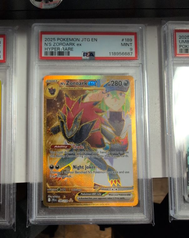 2025 Pokémon Journey Together #189 N's Zoroark EX — front