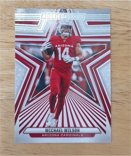 2024 Panini Rookies & Stars #1 Michael Wilson — front