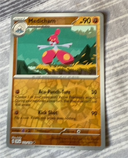 2023 Pokémon Scarlet & Violet #111 Medicham — front
