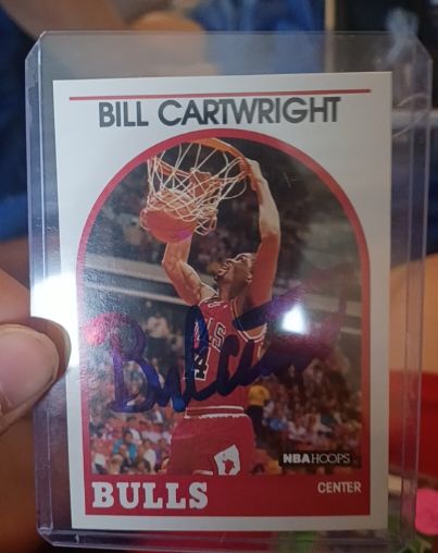 1989-90 NBA Hoops #255 Bill Cartwright — front