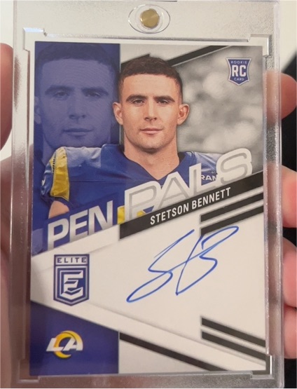 2023 Panini Donruss Elite #PPSB Stetson Bennett — front