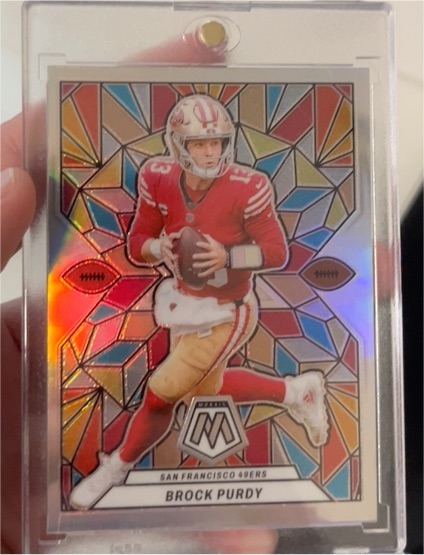 2024 Panini Mosaic #SG-7 Brock Purdy — front