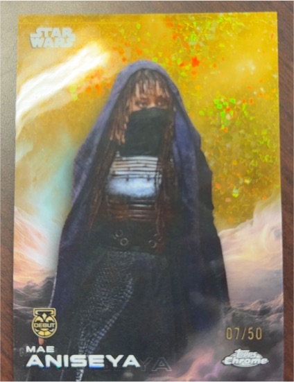 2025 Topps Chrome Star Wars #86 Mae Aniseya — front