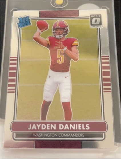 2024 Panini Donruss Optic #2 Jayden Daniels 2014 Retro Series — front