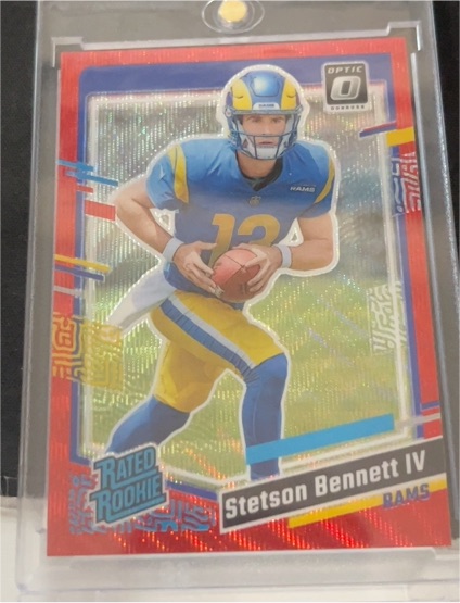 2023 Donruss Optic #358 Stetson Bennett IV — front