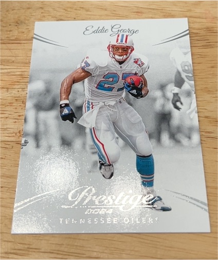 2024 Panini Prestige #292 Eddie George Tennessee Oilers — front