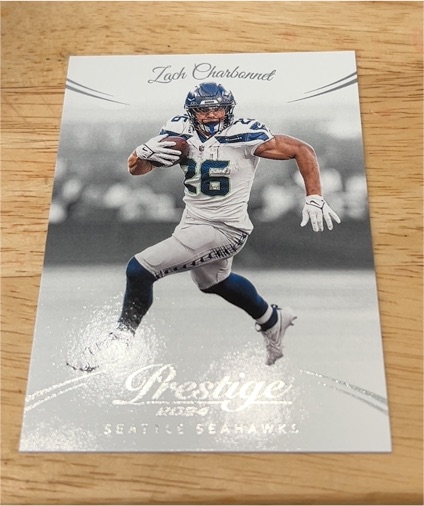 2024 Panini Prestige Zach Charbonnet — front