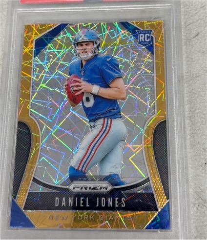 2019 Panini Prizm #302 Daniel Jones — front