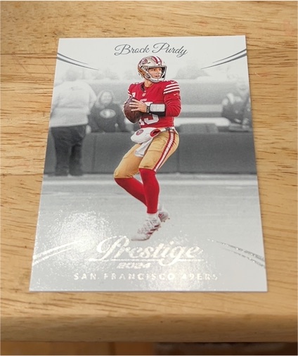 2024 Panini Prestige #257 Brock Purdy — front