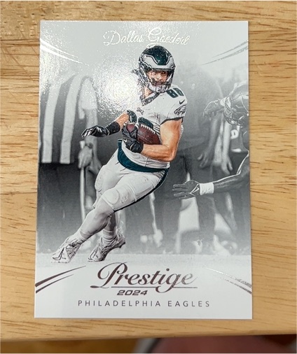 2024 Panini Prestige #242 Dallas Goedert — front
