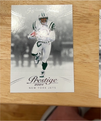 2024 Panini Prestige #237 Keyshawn Johnson — front