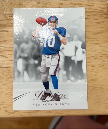 2024 Panini Prestige #227 Eli Manning — front