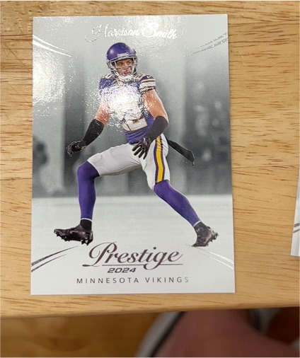 2024 Panini Prestige Harrison Smith — front
