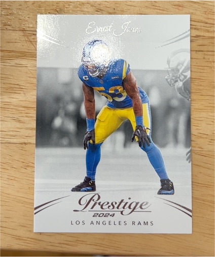 2024 Panini Prestige #177 Ernest Jones — front