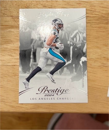 2024 Panini Prestige #168 Hayden Hurst — front