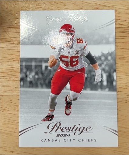 2024 Panini Prestige #148 George Karlaftis — front