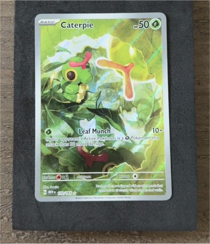 2023 Pokémon Scarlet & Violet 151 #172/165 Caterpie — front