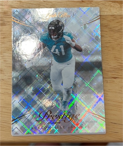 2024 Panini Prestige Xtra Points Diamond #41 Jacksonville Jaguars — front