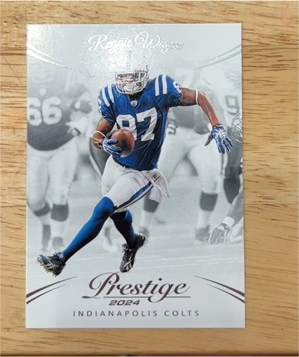 2024 Panini Prestige #133 Reggie Wayne — front