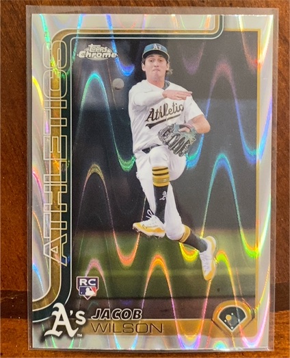 2025 Topps Chrome #96 Jacob Wilson — front