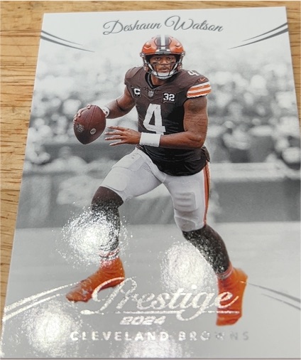 2024 Panini Prestige #66 Deshaun Watson — front