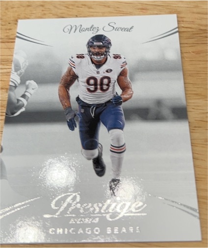 2024 Panini Prestige #54 Montez Sweat — front
