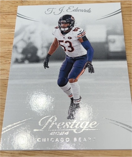 2024 Panini Prestige #53 T.J. Edwards — front