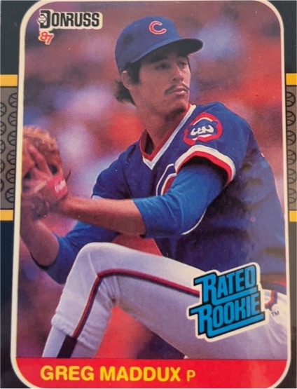 1987 Donruss #36 Greg Maddux — front
