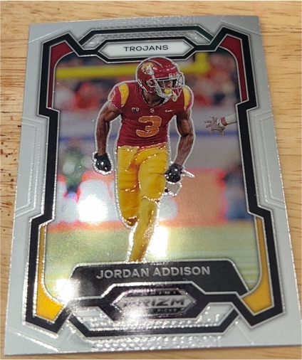 2024 Panini Prizm Draft Picks #84 Jordan Addison — front