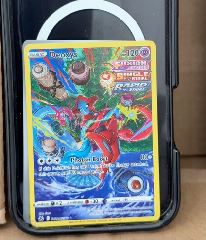 2023 Pokémon Sword & Shield Crown Zenith #GG12 Deoxys — front