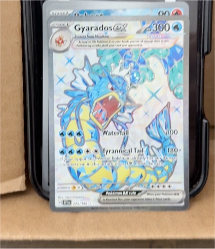 2023 Pokémon Scarlet & Violet #225/198 Gyarados ex — front