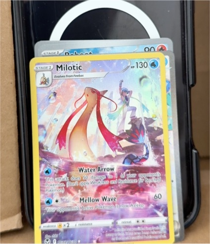 2022 Pokemon Sword & Shield Silver Tempest #TG02 Milotic — front