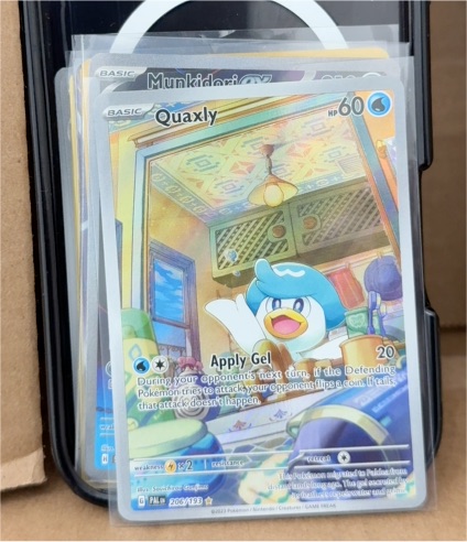 2023 Pokémon Paldea Evolved #206 Quaxly Illustration Rare — front