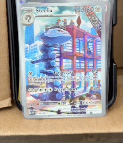 2023 Pokémon Scarlet & Violet #208 Steelix — front