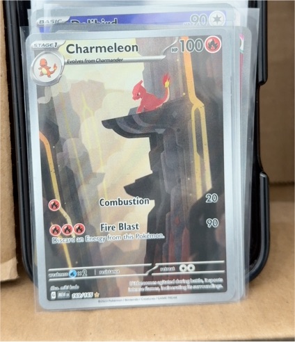 2023 Pokémon Scarlet & Violet 169/165 Charmeleon Illustration Rare — front