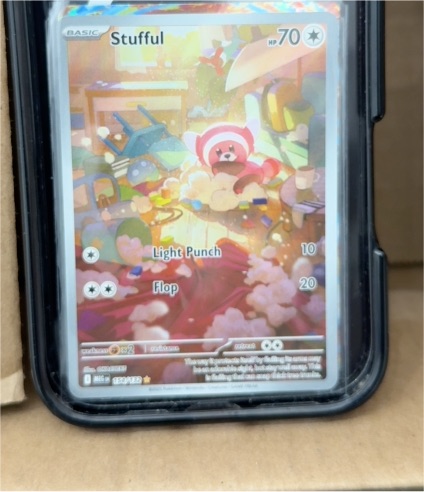 2025 Pokémon Mega Evolution #154 Stufful — front