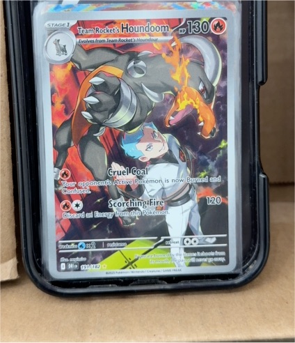 2025 Pokémon Sv10 Destined Rivals #191 Team Rocket's Houndoom — front