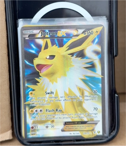 2014 Pokémon #28a Jolteon EX — front