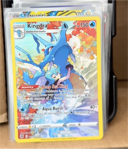 2022 Pokemon Sword & Shield Astral Radiance #TG03 Kingdra — front