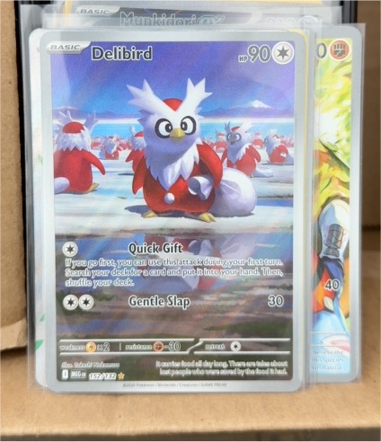 2020 Pokemon ME01: Mega Evolution #152 Delibird — front