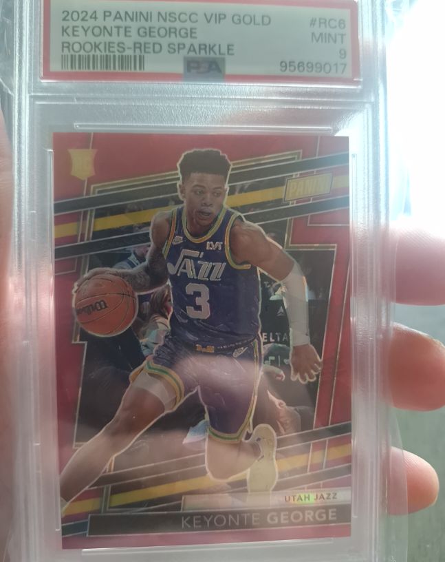 2024 Panini NSCC VIP Gold #RC6 Keyonte George — front