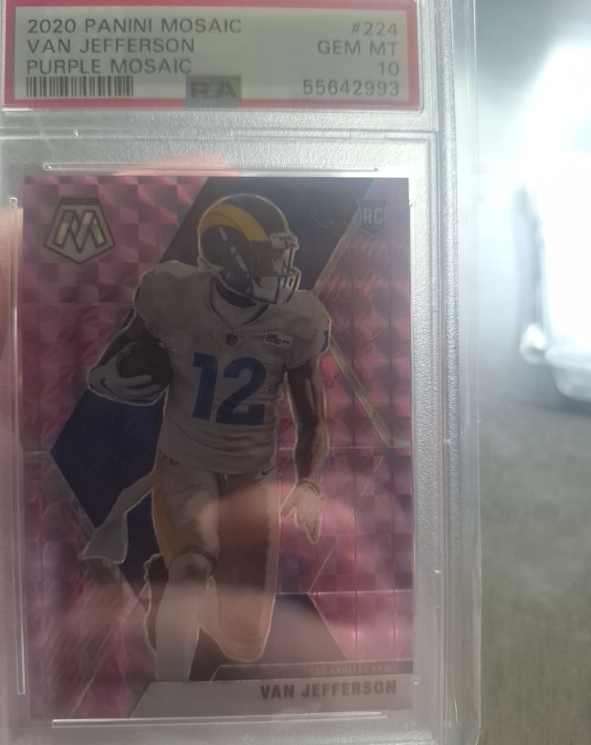 2020 Panini Mosaic #224 Van Jefferson — front