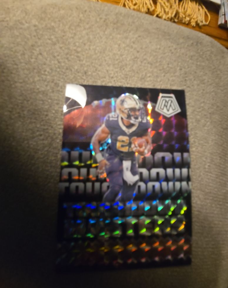 2024 Panini Mosaic Touchdown Masters #TM-AKA Alvin Kamara — front