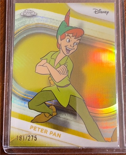 2025 Topps Chrome Disney #157 Peter Pan — front