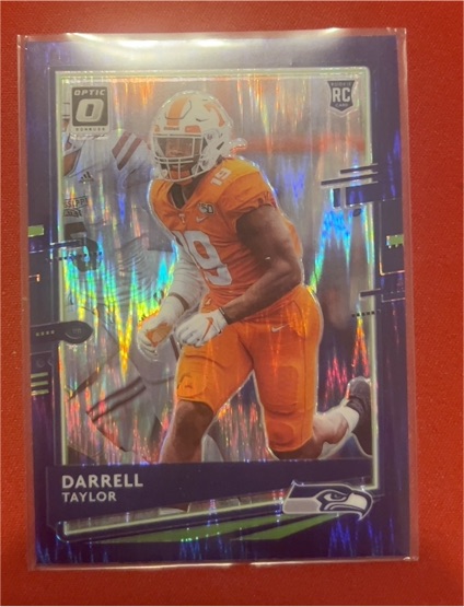 2020 Panini Donruss Optic #136 Darrell Taylor — front