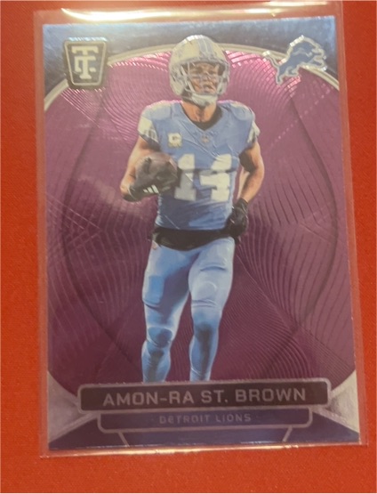 2024 Panini Totally Certified #28 Amon-Ra St. Brown — front