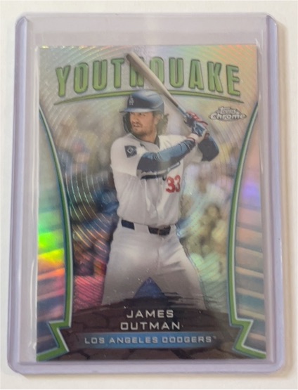 2024 Topps Chrome Update #YQ-98 James Outman Youthquake — front